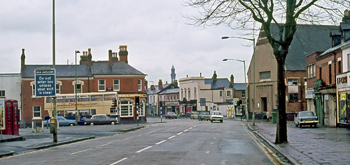 Bristol Road Selly Oak 1974 Apart from the shops to the ri… Flickr