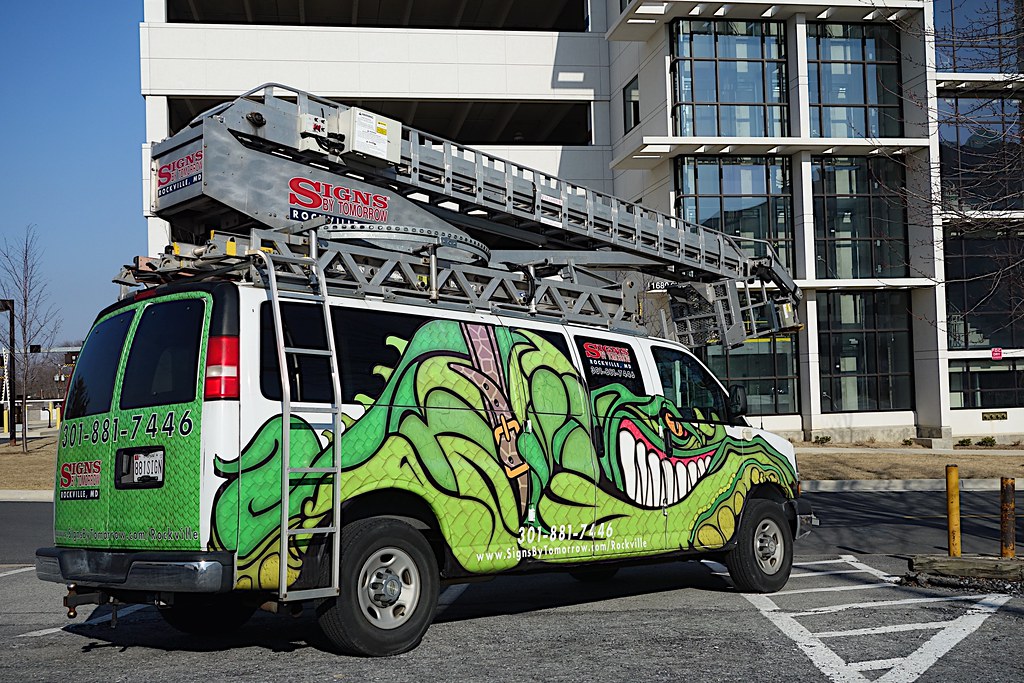 Sign Installation Truck Our Daily Challenge SIGN Flickr