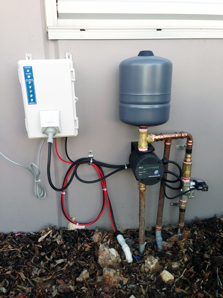 Commercial plumbing job, brisbane pump / rainwater mains s… Flickr