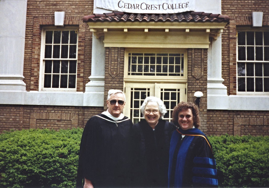 Cedar Crest College where Mary Ellen was awarded an honorary doctorate