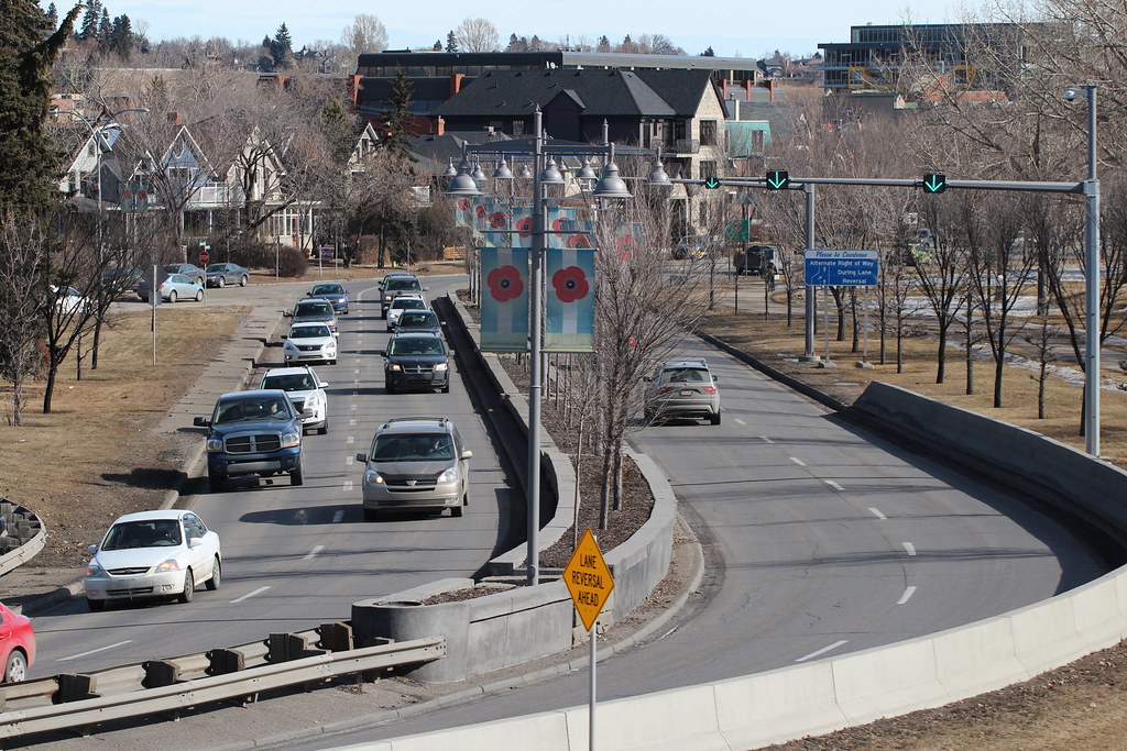 Memorial drive Calgary A few of the sights along Memorial … Flickr