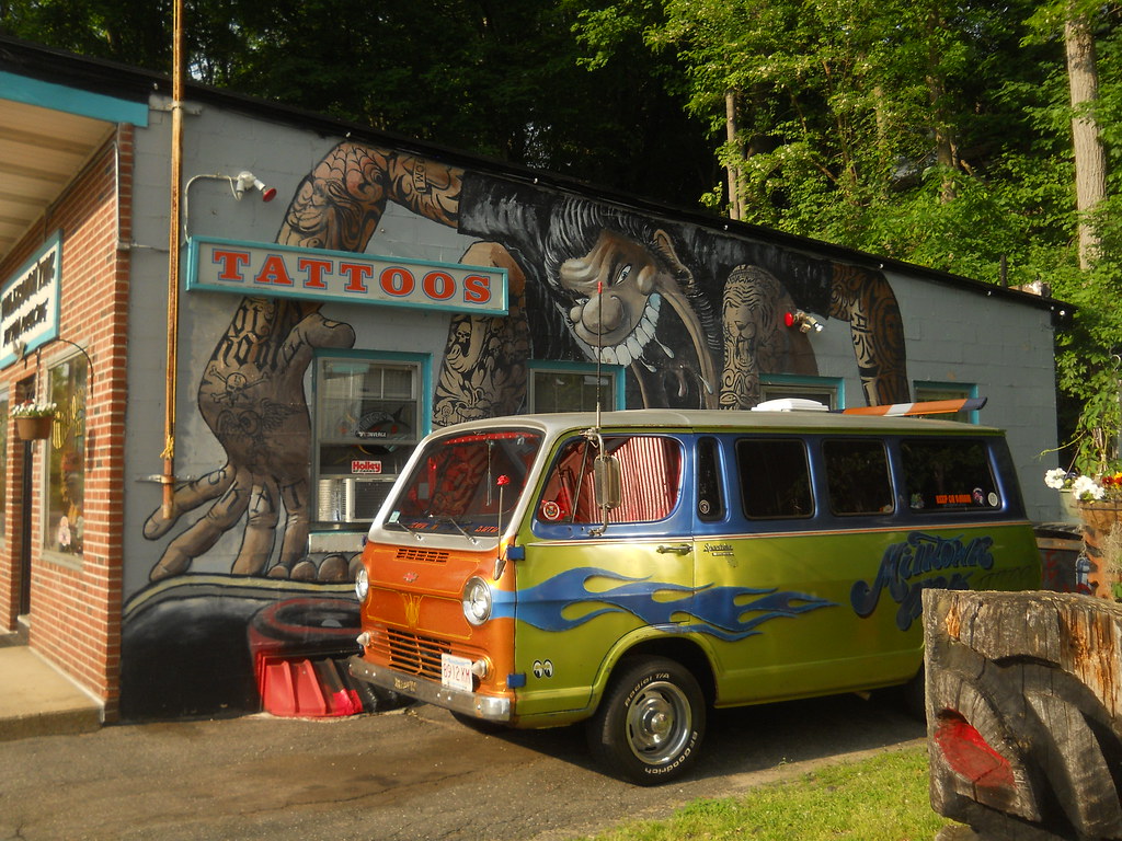 Milltown Ink, side wall inatangle Flickr