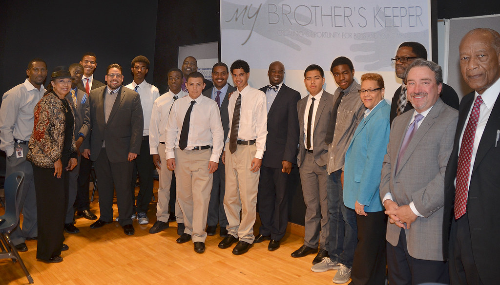 Community leaders, school staff and students Clark