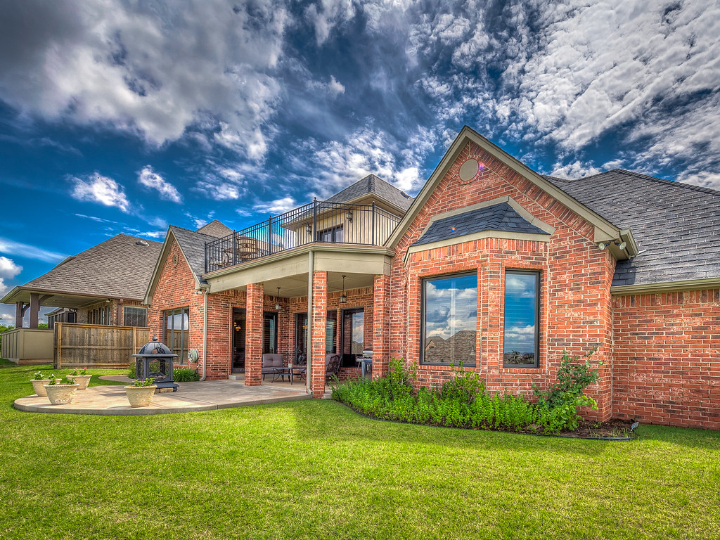 Rose Creek Villa 16616 Little Leaf Edmond OK Back Elevat… Bill