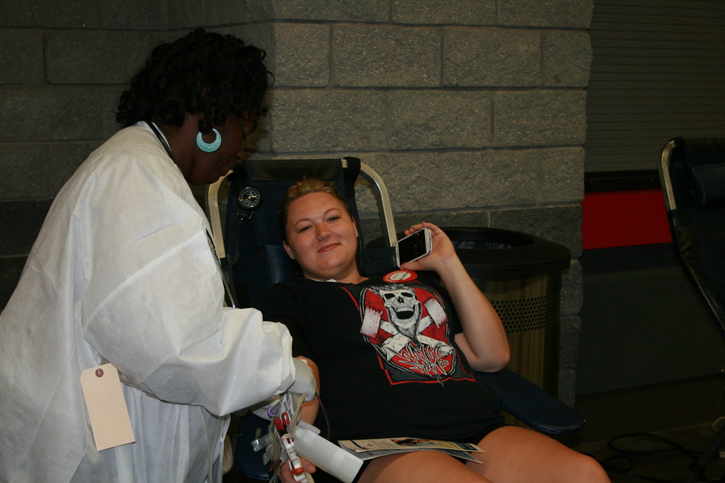 Atlanta Falcons Blood Drive Summer 2013 American Red Cross Blood