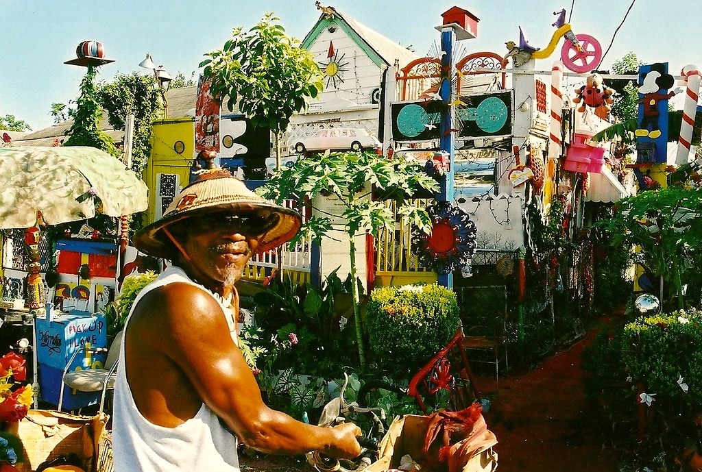 The Flower Man's Sampson Street House Located Houston, Te… Flickr