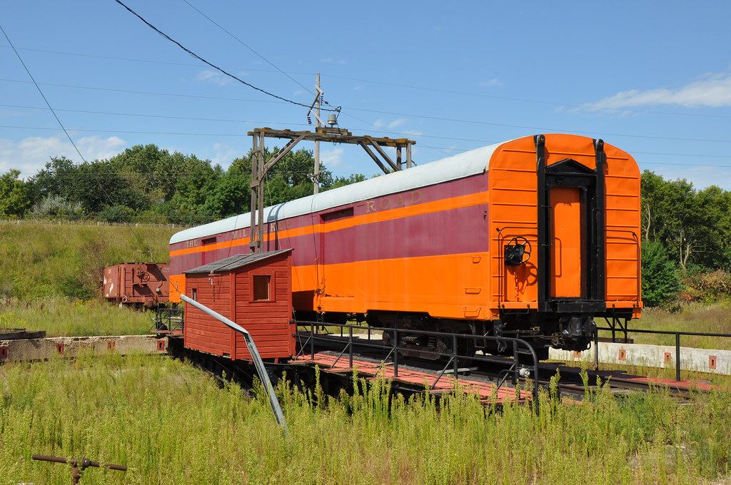 Milwaukee Road MOW Car 958003, ex Baggage car 2009, ex Din… Flickr