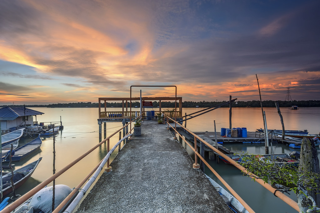 Orange Bridge Telok Gong, Klang. Tuah Roslan Flickr