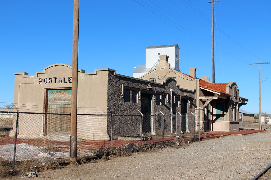Portales Depot (Portales, New Mexico) Old Atchison, Topeka… Flickr