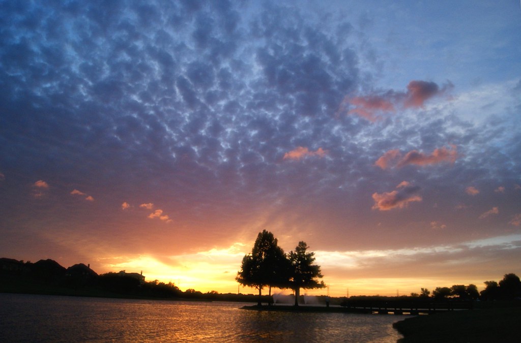 Summer Sunset at Lake Avalon Lake Avalon Castle Hills, T… Flickr