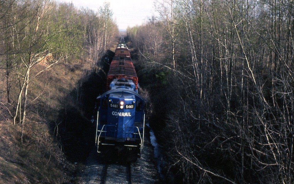 Conrail 5461 Norwood NY 1980 The northbound Canton Switche… Flickr