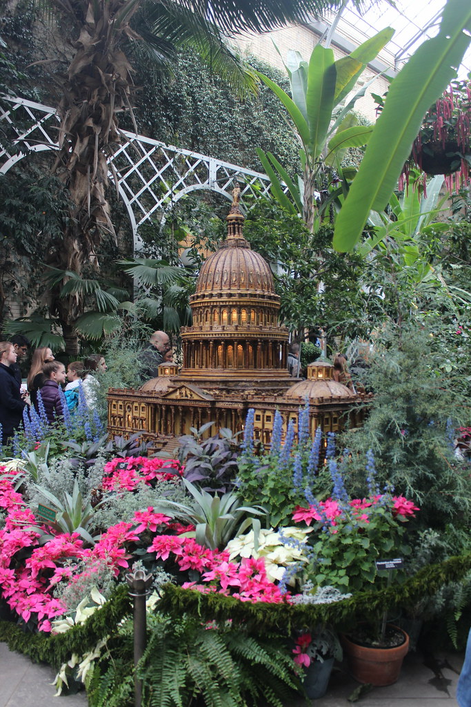 US Botanical Gardens Christmas Displays 29 Dec 2014; Washi