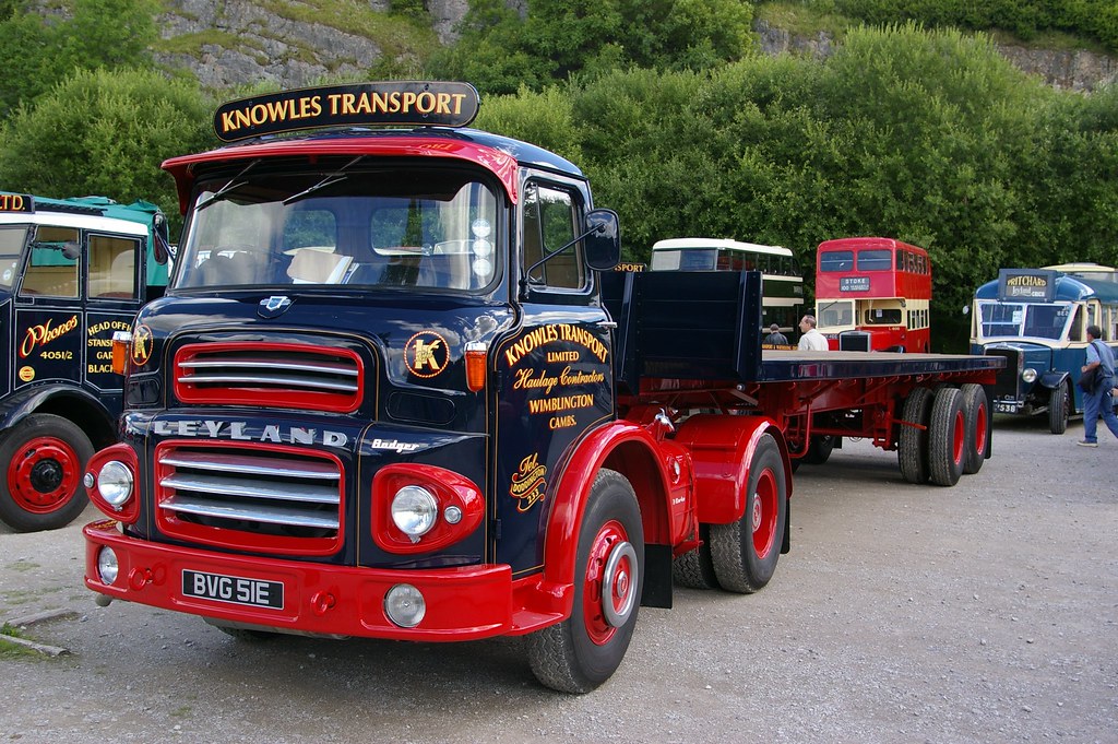 1967 Leyland Badger BVG51E Knowles Transport ALAN SMITH Flickr