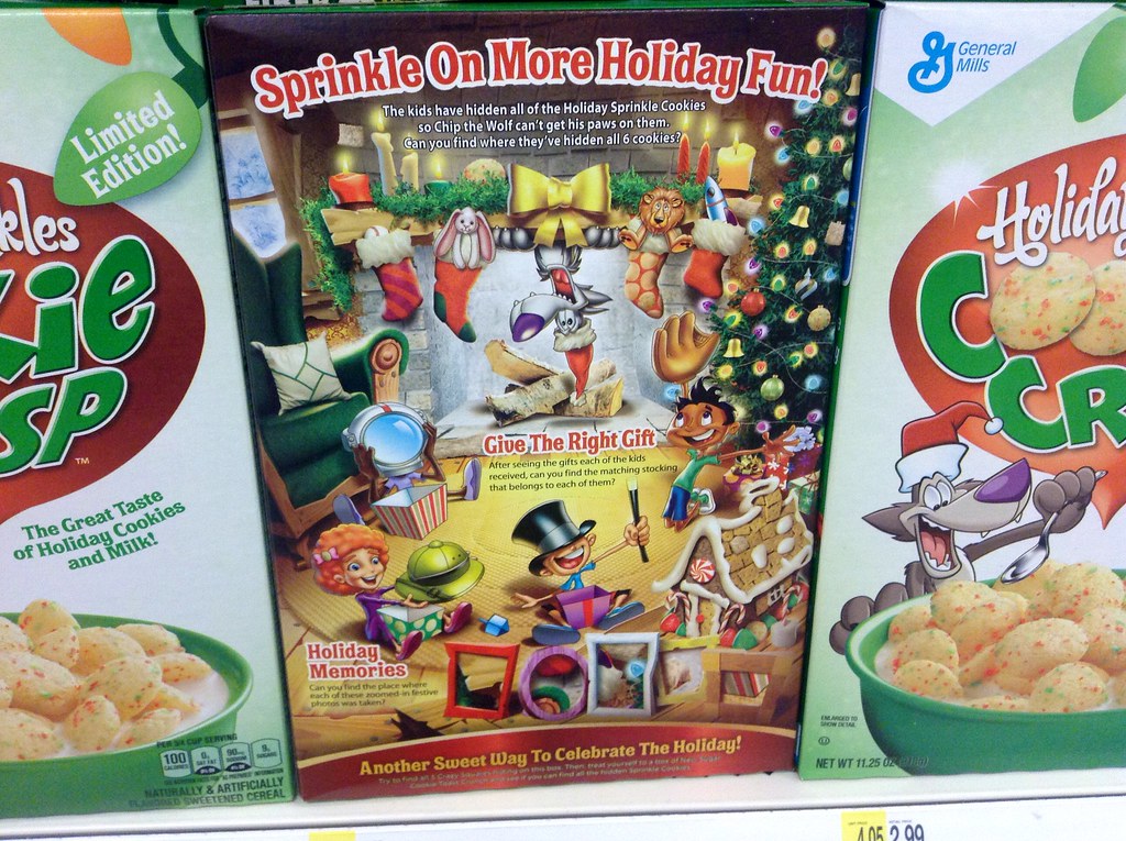 Cookie Crisp Holiday Sprinkles Kids Breakfast Cereal Flickr