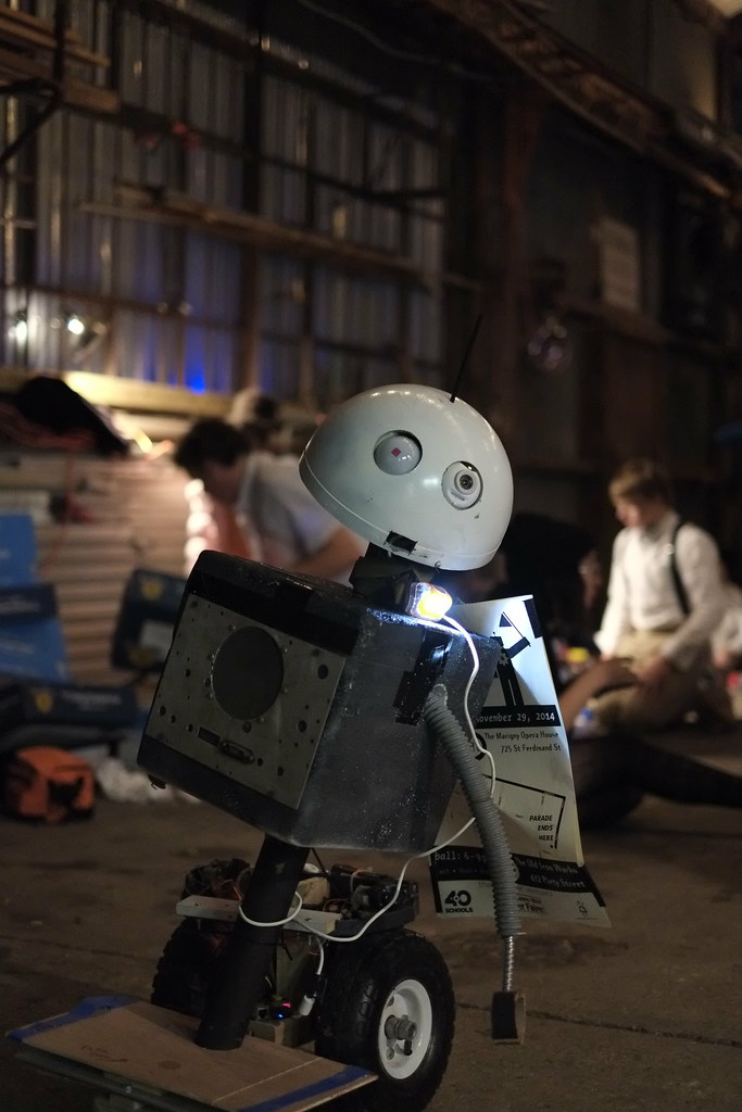 Robot Parade and Ball amiyaz Flickr