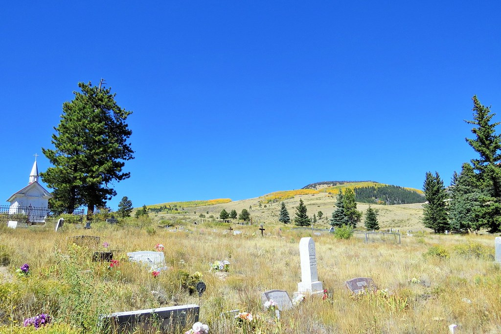 At the Creede Cemetery Patricia Henschen Flickr