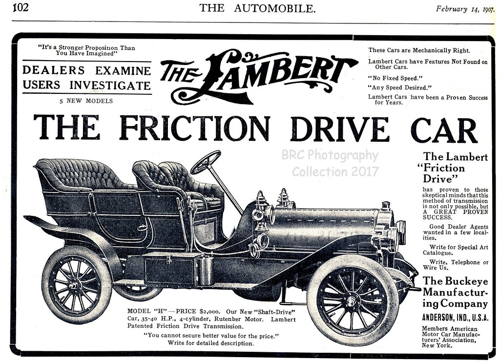 The Lambert Buckeye Manufacturing Co 1907 Ad scanned fro… Flickr