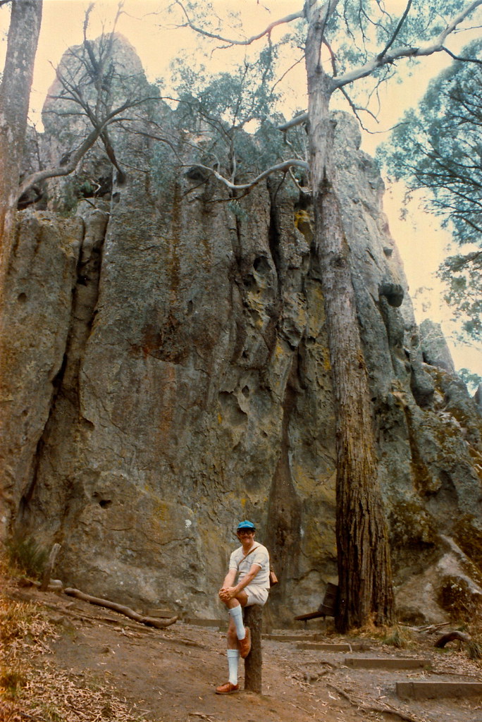 IMG_0090 Hanging Rock, Woodend, Victoria. 1985 Hanging R… Flickr