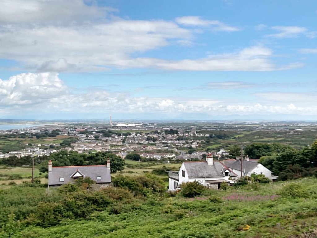 Houses Of Holyhead Another shot taken from lower on the Sh… Flickr