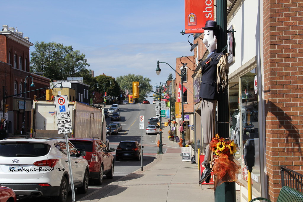 2014 Bracebridge Colorfest Manitoba Street Scarecrow … Flickr
