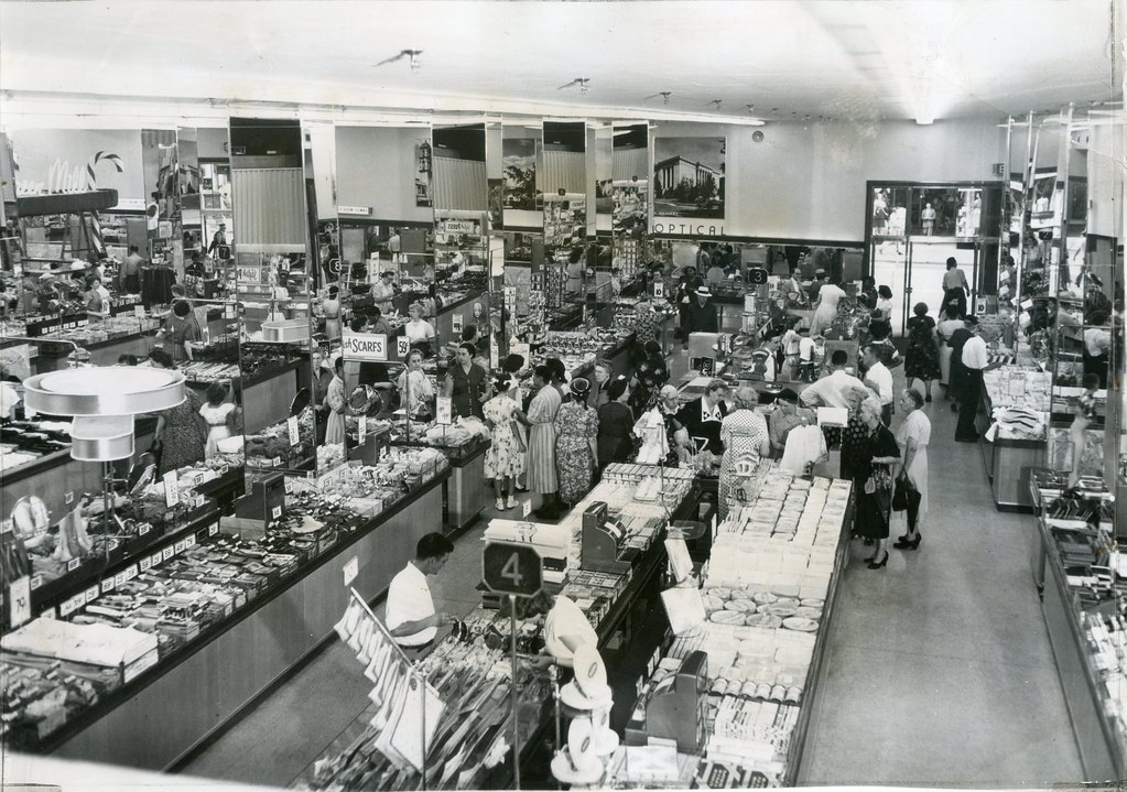 Press Photo Interior S.S.Kresge Store 1951 Kansas City Flickr