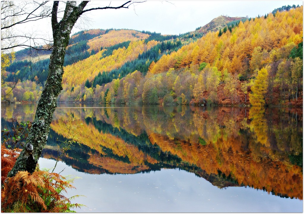 Loch Tummel A look back at a nice part of Perthshire near … Flickr