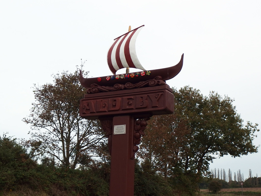 Aldeby Village Sign (1) a photo on Flickriver