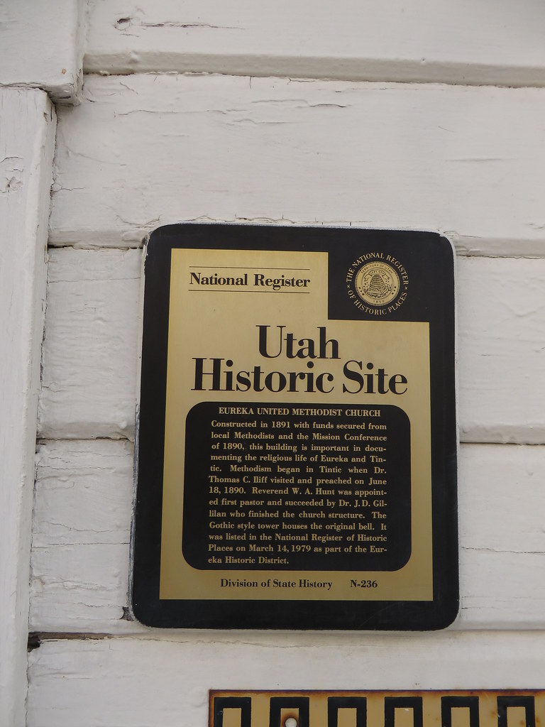 Eureka United Methodist Church, Eureka, Utah EUREKA UNITED… Flickr