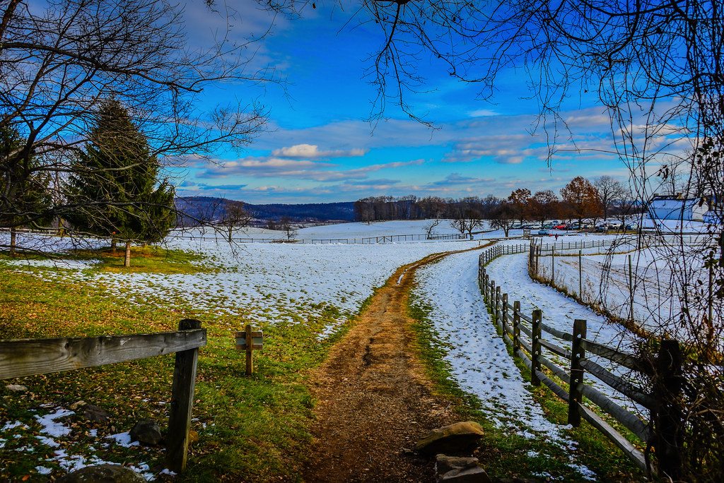 Winter Landscape at Sky Meadows State Park Delaplane VA Flickr