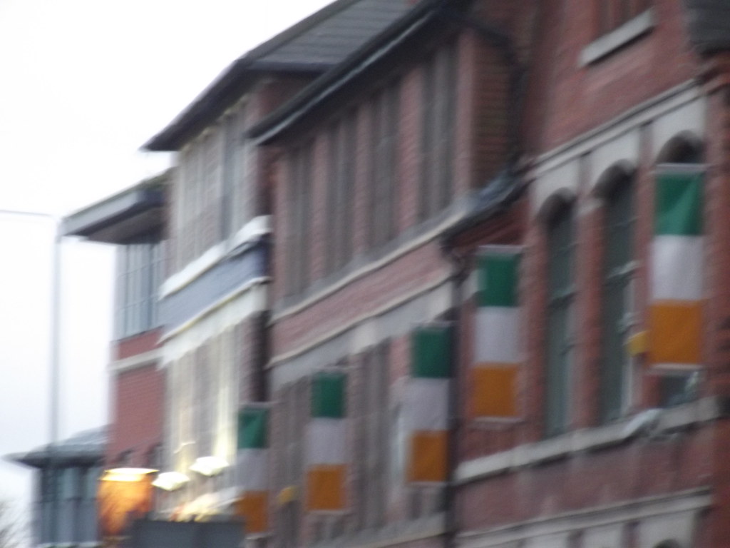 Irish flags Irish Centre Wilford Street, Nottingham a photo on Flickriver