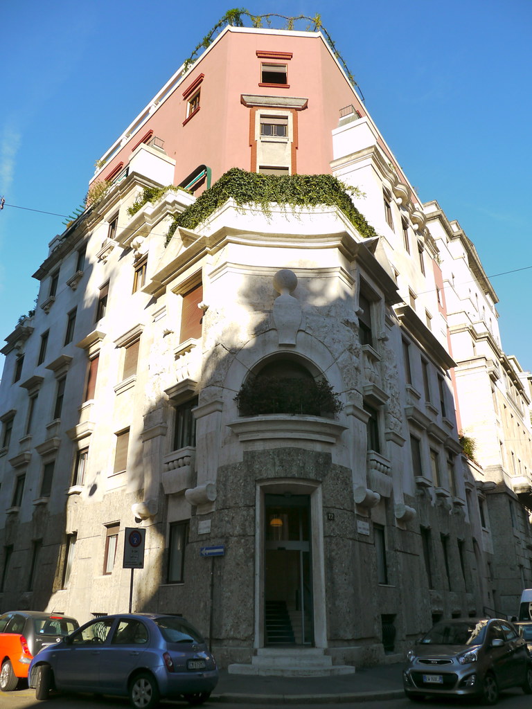 Milan, Italie Via Gabrio Serbelloni, 1924 1927, Aldo An… Flickr