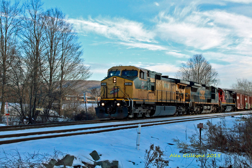 C&NW31T at Conklin NY 1172015 C&NW "Unpatched" D944CW … Flickr