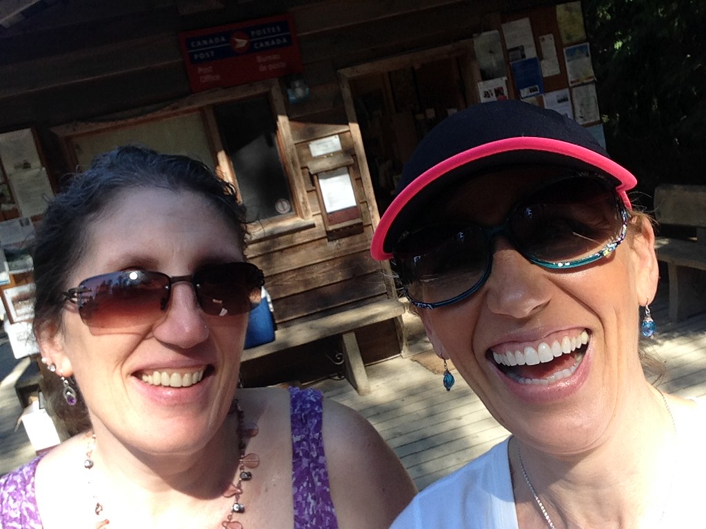 Moira & Mari at Argenta Post Office Mari Smith Flickr