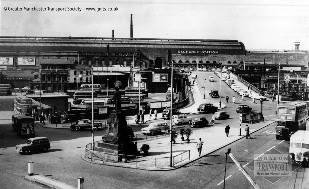 Manchester Exchange station and Victoria bus station Flickr