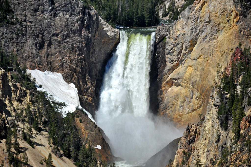 Lower Falls of the Yellowstone River (Yellowstone, Wyoming… Flickr