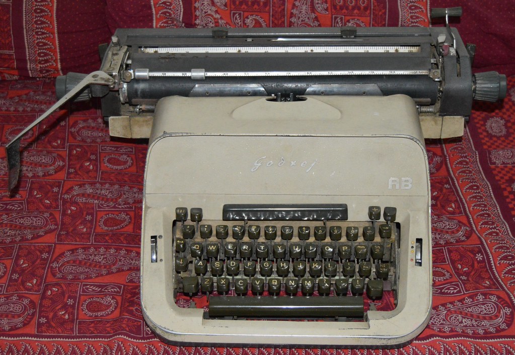 Old Godrej Typewriter Flickr