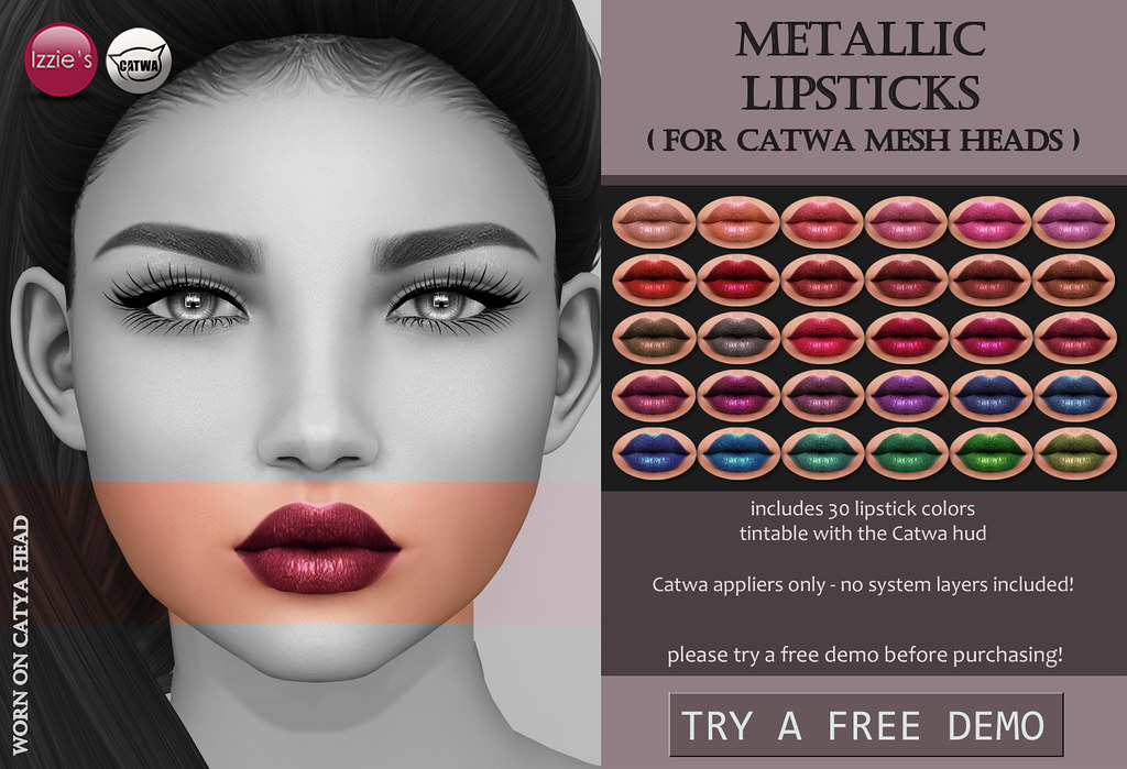 Metallic Lipsticks (Catwa) out now TLC izzies.wordpress.… Flickr