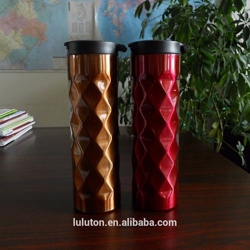 stainless steel starbucks mug double wall travel mug 450ml… Flickr
