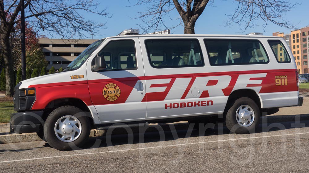 Hoboken Fire Department Transport Van, Weehawken, New Jers… Flickr