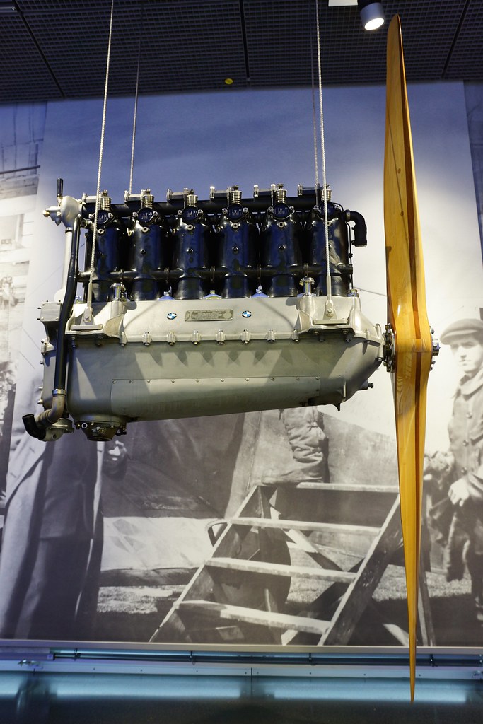 BMW aircraft engine at the BMW Museum in Munich, Bavaria, … | Flickr