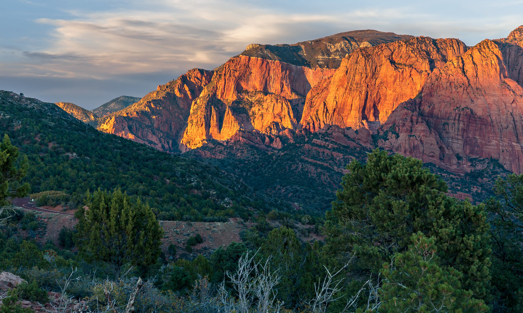 Sunset, Timber Creek Overlook Trail, Kolob Canyons, Zion N… Flickr