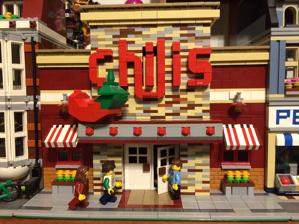 Chili's restaurant Lego Legosforlife AFOL Beth Tice Flickr