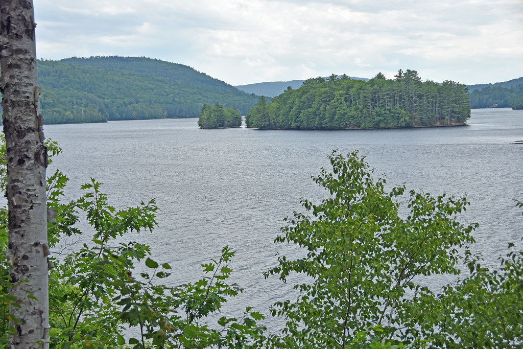 Wyman Dam View from our picnic spot along the lake above t… Flickr