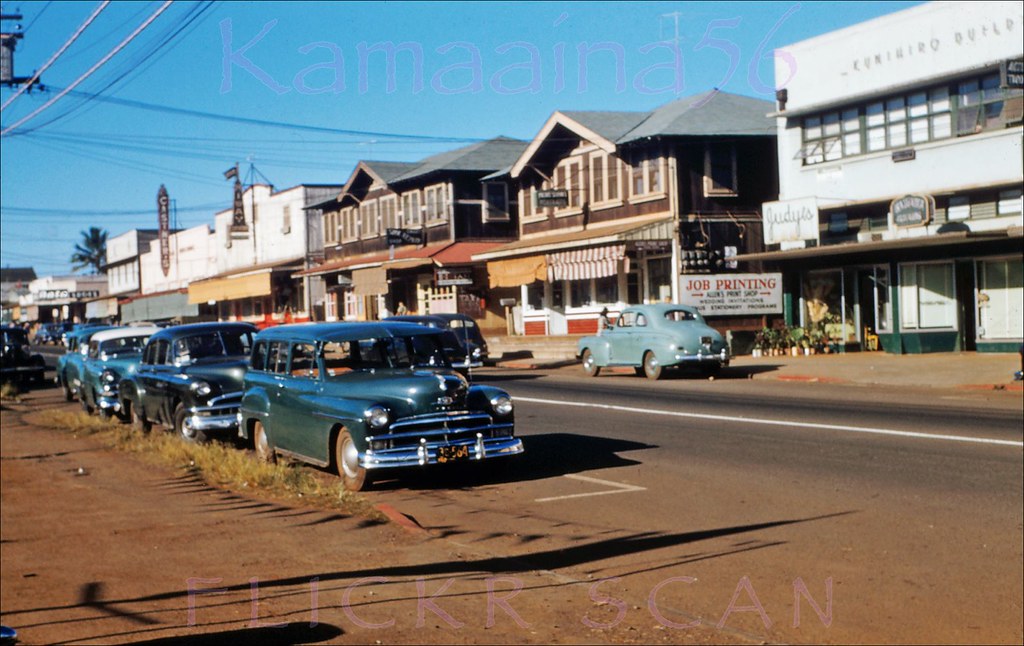Kam Highway Wahiawa c1954 Another view of Kamehameha Highw… Flickr