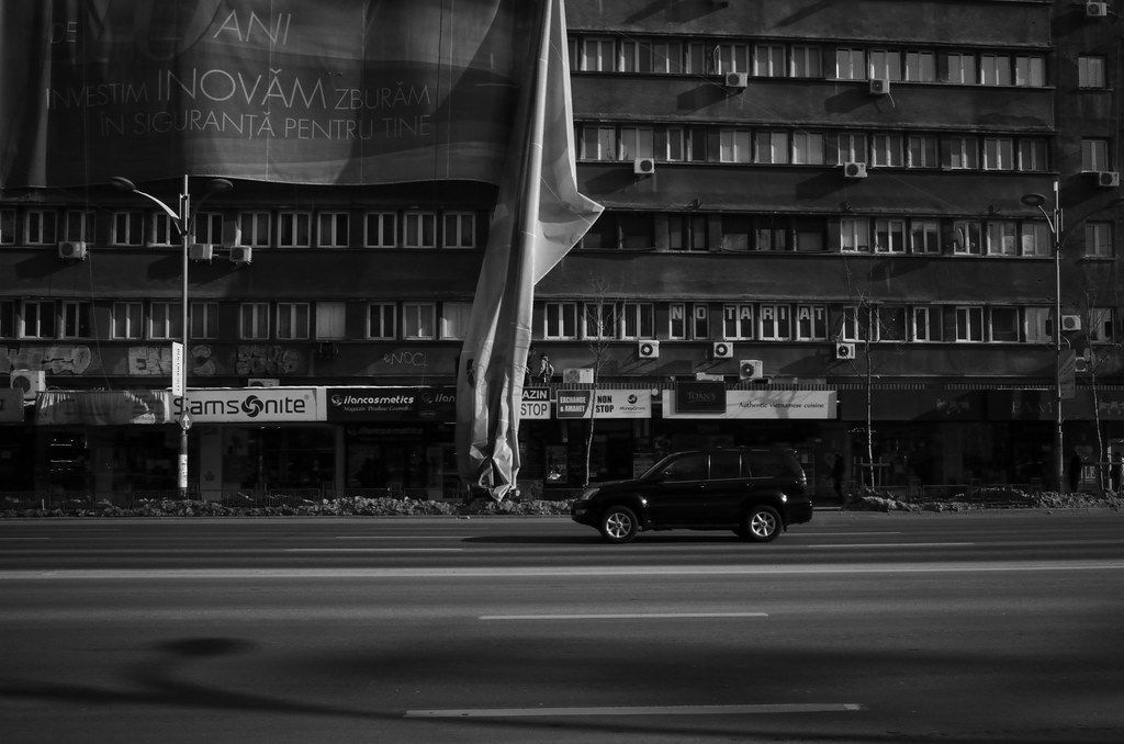 Change the Billboards A crew of workers near Piata Romana … Flickr