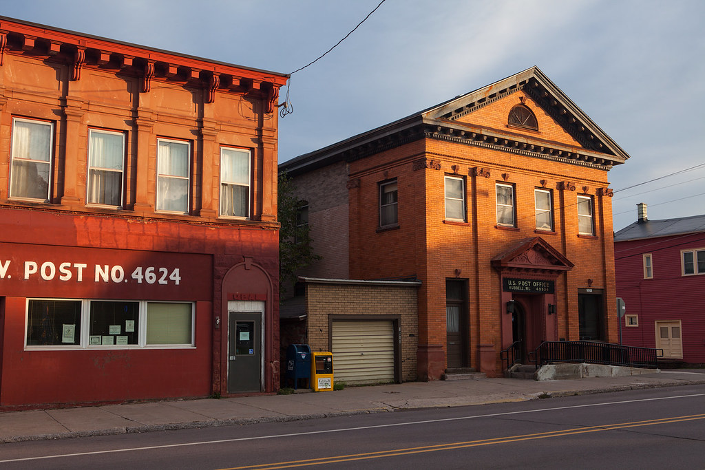 Hubbell U.S. Post Office & V.F.W. I enjoy the architecture… Flickr