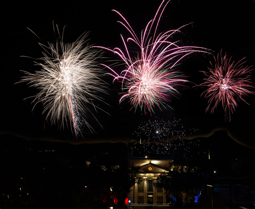 Prescott 4th of July 2016 Fireworks Multiimage composite … Flickr