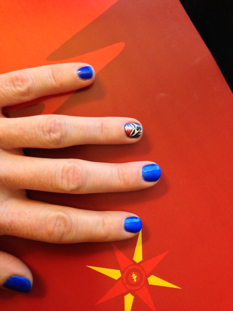 Grateful Dead Nail Art You can take the girl out of Queens… Flickr