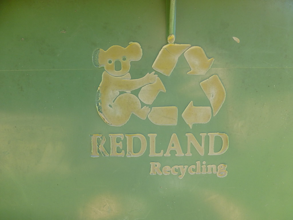 redlands first recycling bin logo RedlandsGarbageFan Flickr