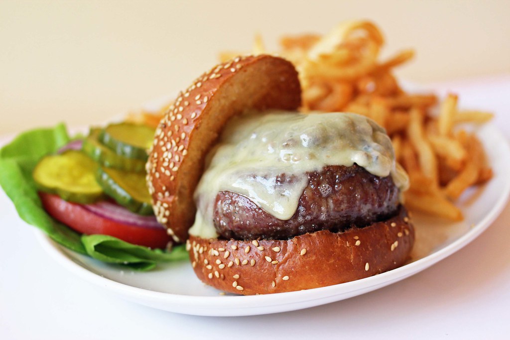 Prime Rib Burger with bacon marmalade From Cherche Midi (w… Flickr